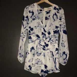 Floral romper!
